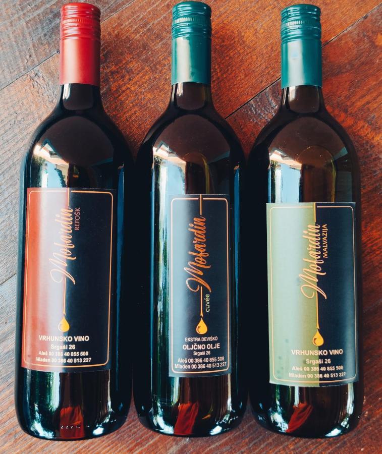 Apartment Wine & Olive Oil Mofardin โคเปร์ ภายนอก รูปภาพ